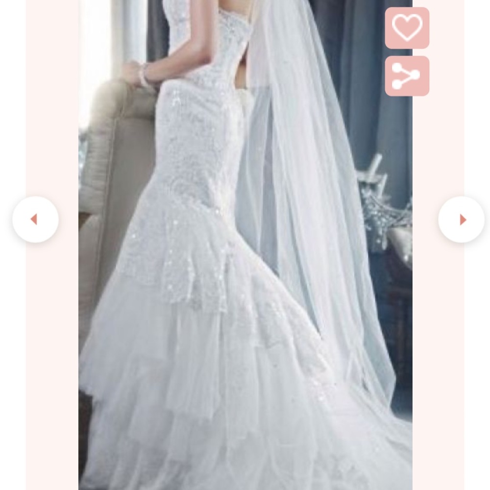Wedding gown lace Chantilly? - Picture 9 of 10